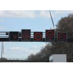 Highway Variable Electronic Message Board Signs With High Contrast Ratio 800mmX800mmX150mm for sale