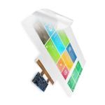 Master Touch Waterproof 17 Inch Pcap Touch Foil with Cover GLass for sale