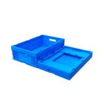 600*400*185 Mm L Foldable Plastic Box / Collapsible Storage Crate for sale