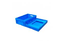 China 600*400*185 Mm L Foldable Plastic Box / Collapsible Storage Crate supplier