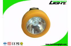 China Explosion Resistant LED Mining Cap Lamp Long Working Time With Charging Indication supplier