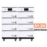 Home LifePO4 Battery With Inverter Single Phase Hybrid 220V System for sale