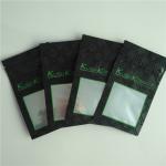 Custom Logo Kush Connect Packaging Bag Hemp Flower packaging Three Side Seal Bag With  for sale