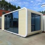 Tiny Luxurious Apple House Soundproof Slepping Pods 20ft 40ft Optional for sale