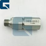  369-6662 3696662 Fuel Rail Pressure Check Valve For 320D 330D Excavator for sale