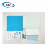 Soft Hydrophilic PP PE Obstetric Disposable Surgical Drapes Sterile Sheet Delivery Kit for sale