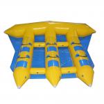 Durable Inflatable Banana Boat Airtight PVC Fly Fish Inflatable Flying Fish Tube Towable for sale