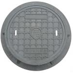 Civil Engineering Fiberglass Manhole Cover High Corrosion Resistance,Circle Manhole Cover for sale
