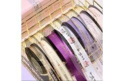 China Sustainable Gift Wrap Ribbon with Customized Logo Double Faced Satin supplier