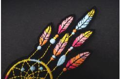 China Embroidered Chenille Iron On Backing Sew On Cloth Patch supplier