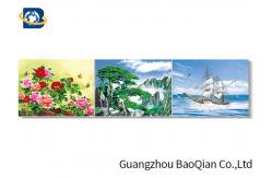 China Beautiful Flower 3d Stereograph Printing , 3d Customized Printing Sevice supplier