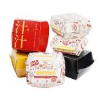 Factory Customized Eco-friendly Burger Box Disposable Fast Food Takeaway Packaging Box for sale