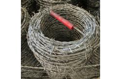 China Spiral Barbed Wire Defensive Galvanized Barbed Wire Installation Security Fence supplier