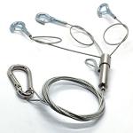 New Type Panel Lighting Cable Suspension Kit Hanging System Safety Hook With Three Feet for sale