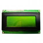 Characters Alphanumeric LCD Display , 5 Volt Yellow Green LCD 1604 Module for sale