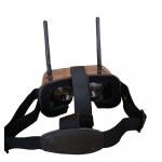 Mini 2 Inch Large Degree FOV 480x3600px FPV Goggles With 48CH 1000mah Battery for sale