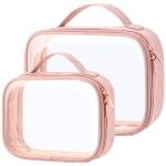 Clear Makeup Bags Waterproof Toiletry Bag with Handle Large Clear Toiletry Bags for sale
