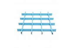 China Open Cell Metal Grille Ceiling Customized Aluminium Suspended Ceiling Grid supplier
