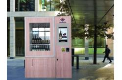China Touch Screen Red Wine Vending Machine For Street , Juice Vending Machine supplier