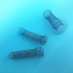 Ni-Ti Alloy OTW Placing Esophageal Stent Covered Segmented Self Expandable for sale