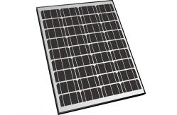 China 90 Watt Mono Silicon Solar Panels For Generation System Traffic Signal Light supplier