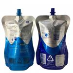 110 Microns Juice Spout Pouch Gravure Print Reusable Baby Food Pouches LDPE for sale