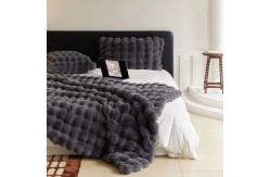 China Modern Style Customized Fleece Printed 3D Photo Digital Printing Blanket for Home supplier