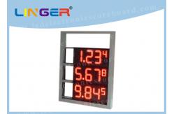 China Multi Functional Digital Gas Price Signs High Brightness OEM / ODM Available supplier