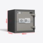 Grade 1 Burglary Fireproof Safe Box 2 Hour Fireproof Solid Steel Construction for sale