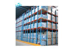 China Metal Shelf Pallet Storage Drive In Rack System Powder Coating supplier