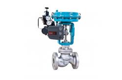 China High Temperature Control Valve Positioner With High Pressure Control Valve supplier