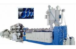 China Powerful Plastic Pipe Extrusion Line / Double Wall Corrugated Pipe Machine supplier