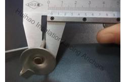China Round Or Rectangular Stainless Steel Lacing Anchors With Hooks supplier