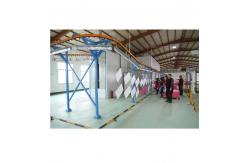 China Custom Overhead Conveyor Coating Line Finish Line Powder Coating 1Ph supplier