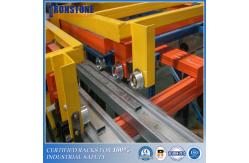China LIFO Live Storage Push Back Pallet Racking With Versatility and  High Compatibility supplier