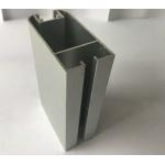 Silver Oxide Anodized Aluminum Profiles Length Customized Wear Resistant