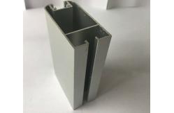 China Silver Oxide Anodized Aluminum Profiles Length Customized Wear Resistant supplier