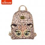 Supercute Custom Pu Kids Backpack Blinking Backpack Unique Children School Bag for sale