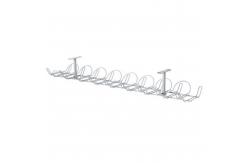 China Silver Desk Cable Management Box Charger Trunking Hide Tidy Cover Tray Organiser supplier
