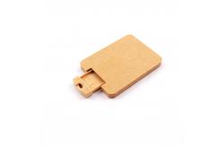 China Straw And Plastic Mix Material Usb Flash Drives , Recyclable USB Memory Stick supplier