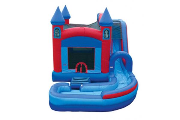 Inflatable Water Slide / inflatable giant castle slide