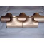 Cushion Tee UNS C70600 SMLS DN 200x100  DIN 86088 3х2,5mm Butt Welding Fittings for sale