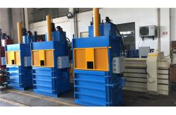 China Plastic Waste Flakes Hydraulic Compress Compactor Baler supplier