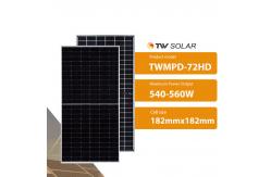 China High Reliability Solar Photovoltaic Modules 545W 550W 565W Mono Silicon Pv Module supplier