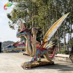 Artificial Animatronic Dragons For Theme Park Decoration