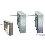 Office Building Automatic controlled access turnstiles Waist High for sale