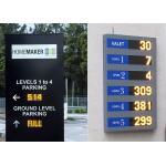 Full Color Outdoor P12 VMS Parking IP65 Waterproof LED Display for sale
