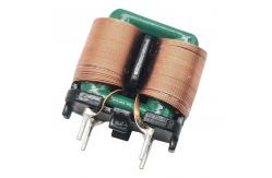 China 1.6A 10mH horizontal flat wire common mode choke inductor supplier