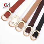 Gold Belt Buckle Women'S Shirt Dress Belt Two Electroplating Wear Resistant for sale