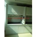 Alkali And High Temperature  Resist All Steel Fume Hood With Third Level Air Exhaust / Tempered Glass Window for sale